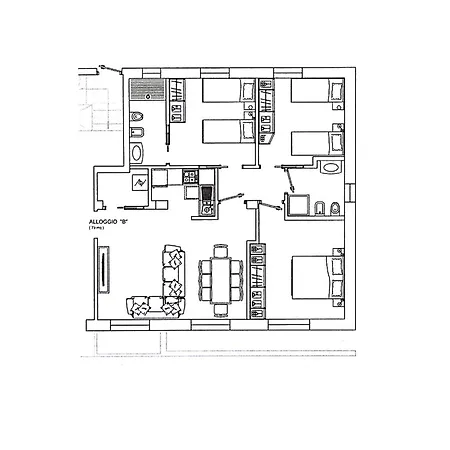 Casa Esedra B - Parcheggio Privato Apartment Alassio
